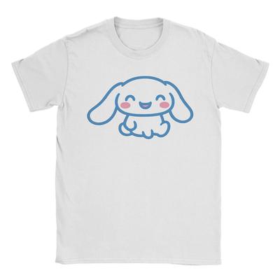 Cinnamoroll’s Joyful Glow Men T Shirt  Cool Tees Short Sleeve Crewneck T-Shirt 100% Cotton Classic Clothes