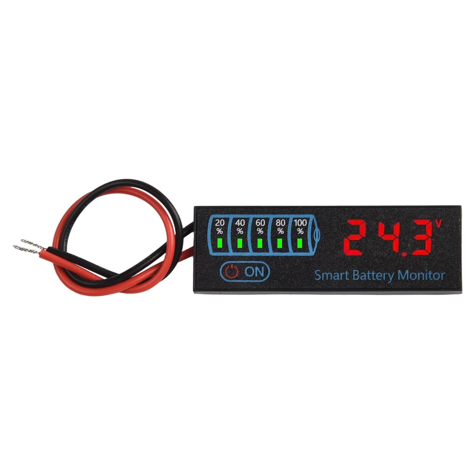 

Battery Measurement Tool for Ternary Lithium and Acid Types with LED Display Red