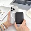 MagSafe Compatible Magnetic Leather Card Holder for iPhone 17/17 Pro