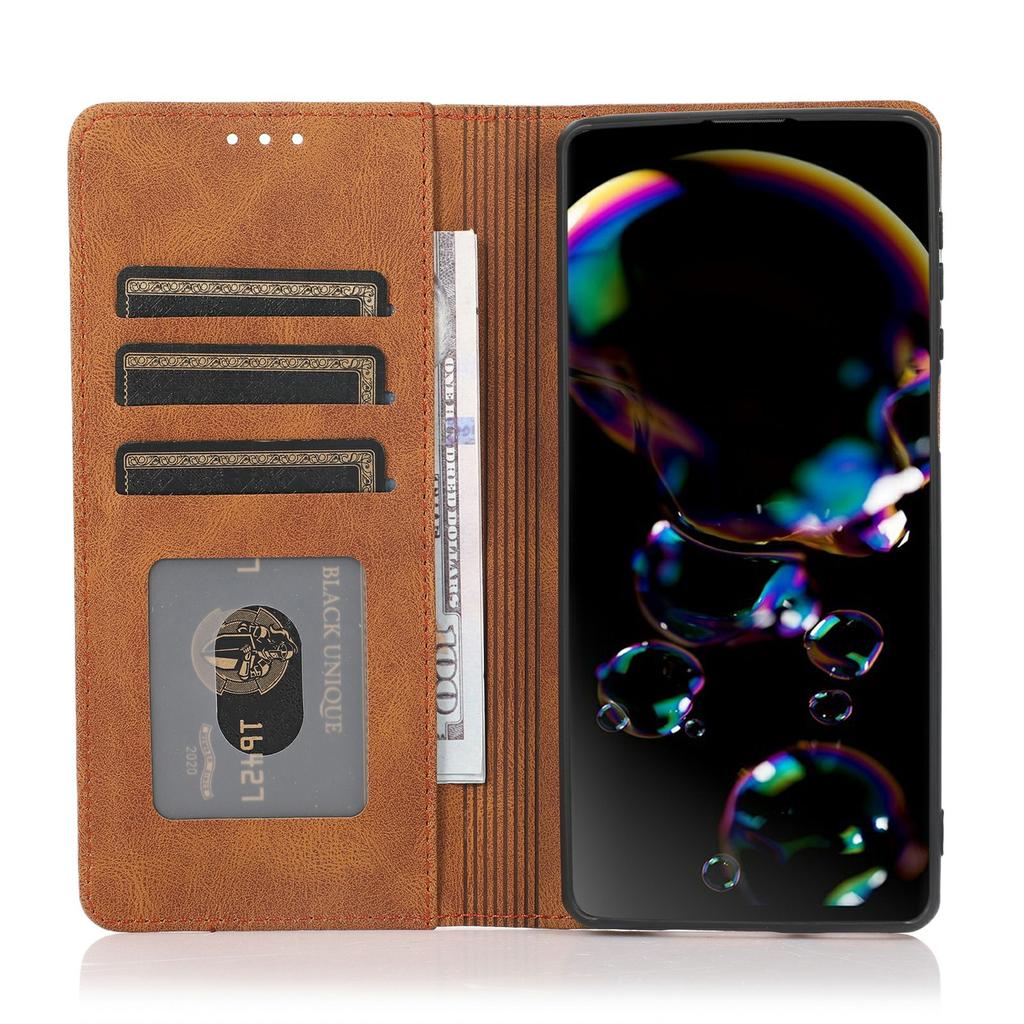Phone Case For Xiaomi Redmi Note 14 Pro 5G/Note 14 Pro+ 5G/Poco X7 5G , Wallet Magnetic Closing Leather Flip Cover