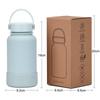 650Ml Stainless Steel Thermos Cup Non-Slip Outdoor Portable Water Cup Simple Wide Mouth Sports Kettle
