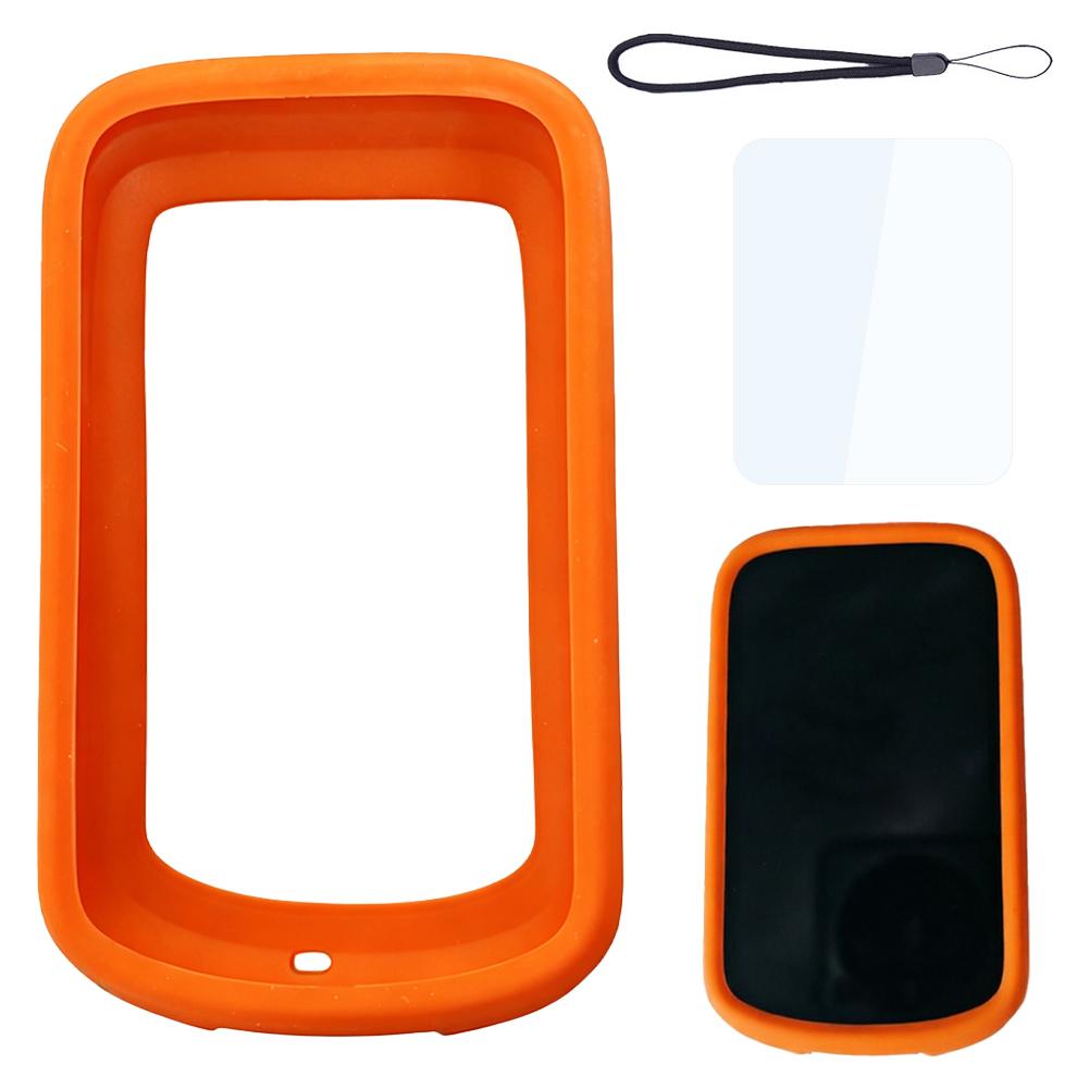 Silicone Case for iGPSPORT BSC500 Bike Computer Screen Protector Film Cover Bicycle GPS Skin Shell Accessories