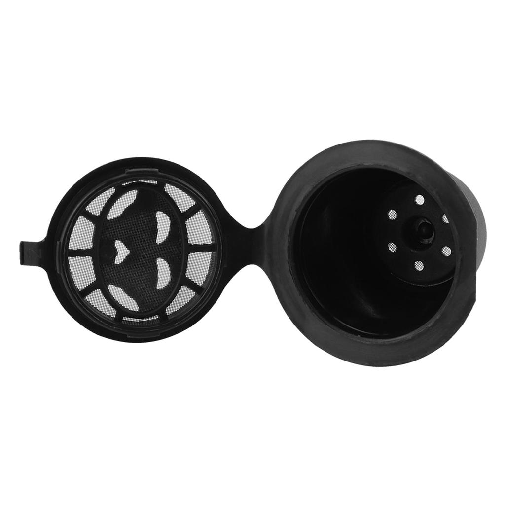 6 Pieces Refillable Coffee Capsule Reusable Plastic and Stainless Steel Filter Baskets Replacement for   Gusto