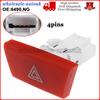 Hazard Light Warning Switch Button for Citroen C1 Peugeot 107 Toyota Aygo 6490NG
