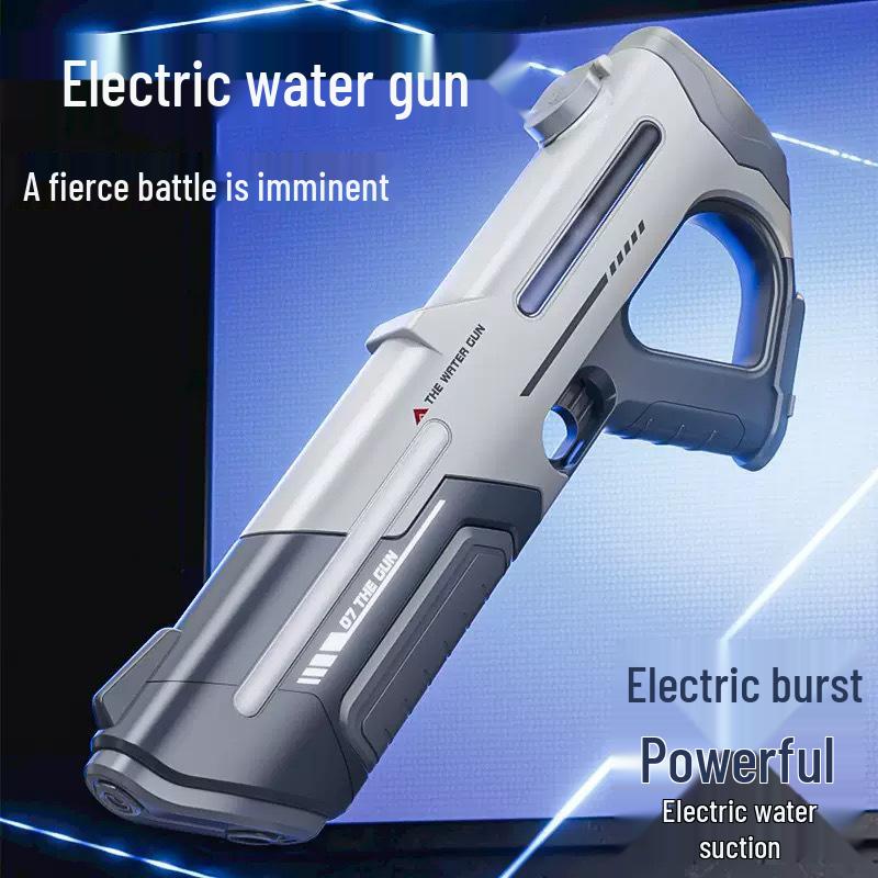 Pulse Electric High-Pressure Water Gun: Automatic Absorption & Strong Spray for Outdoor Fun