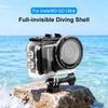 For Insta360 GO Ultra 50m Waterproof Case Camera Dive Housing Cover (Transparent)