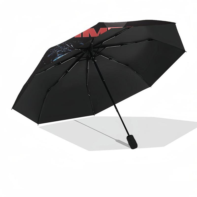 1pc RAMMSTEIN MOVIE Automatic Open, Windproof, Compact Travel Umbrella, Gift for Birthday, Christmas, Business 93001