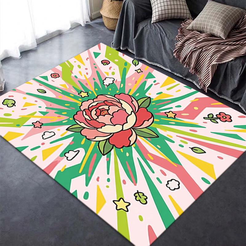 2025 New Cute Cartoon Carpet Rug for Living Room Bedroom Home Sofa Decoration,Kids play Non-slip Floor Mat51