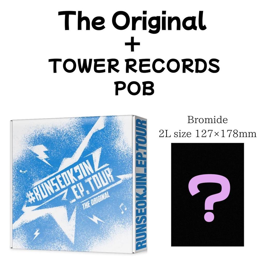 PRE-ORDER BTS JIN #RUNSEOKJIN_EP.TOUR In GOYANG The Original : CHALLENGE BOOK JAPAN POB Weverse UNIVERSAL MUSIC SOTORE TOWER RECORDS