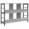 Bookshelf Grey Sonoma 102 x 32 x 72.5 cm Particleboard