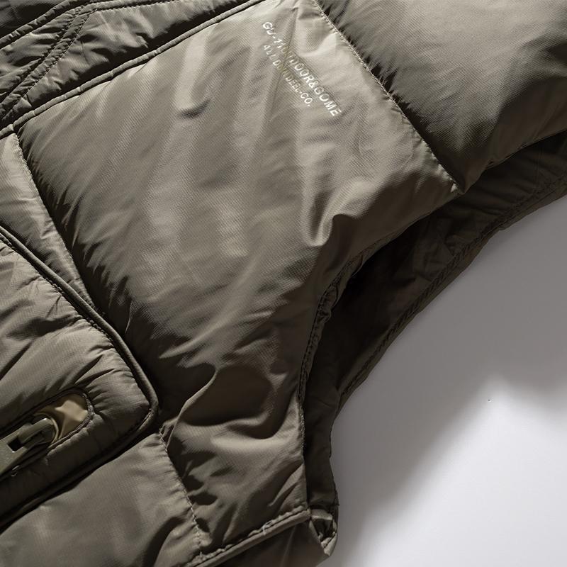 Fashion Autumn Winter Sleeveless Jacket Men Outerwears Hooded Casual Thick Warm Vest