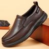 Fashion Soft Casual Leather Shoes Luxury Brand Handmade Loafers 2025 New Leather Mens Shoes Fashion Slip On Outdoor Sneakers Mocassins