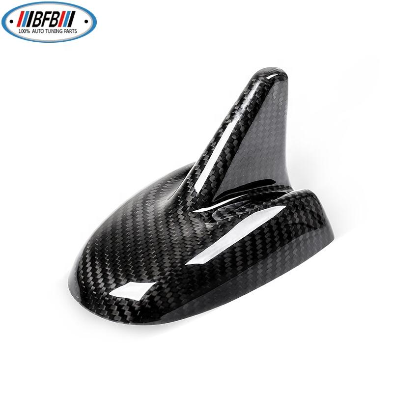 Car Roof Shark Fin Antenna Decorative Aerial Carbon Fiber Roof Antenna for Maserati Levante SUV