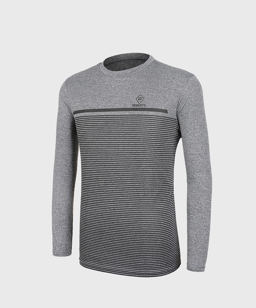 Extra Sporty Life Act Men'S Long Sleeve Round Neck T-Shirt 4 Colors (Type B)
