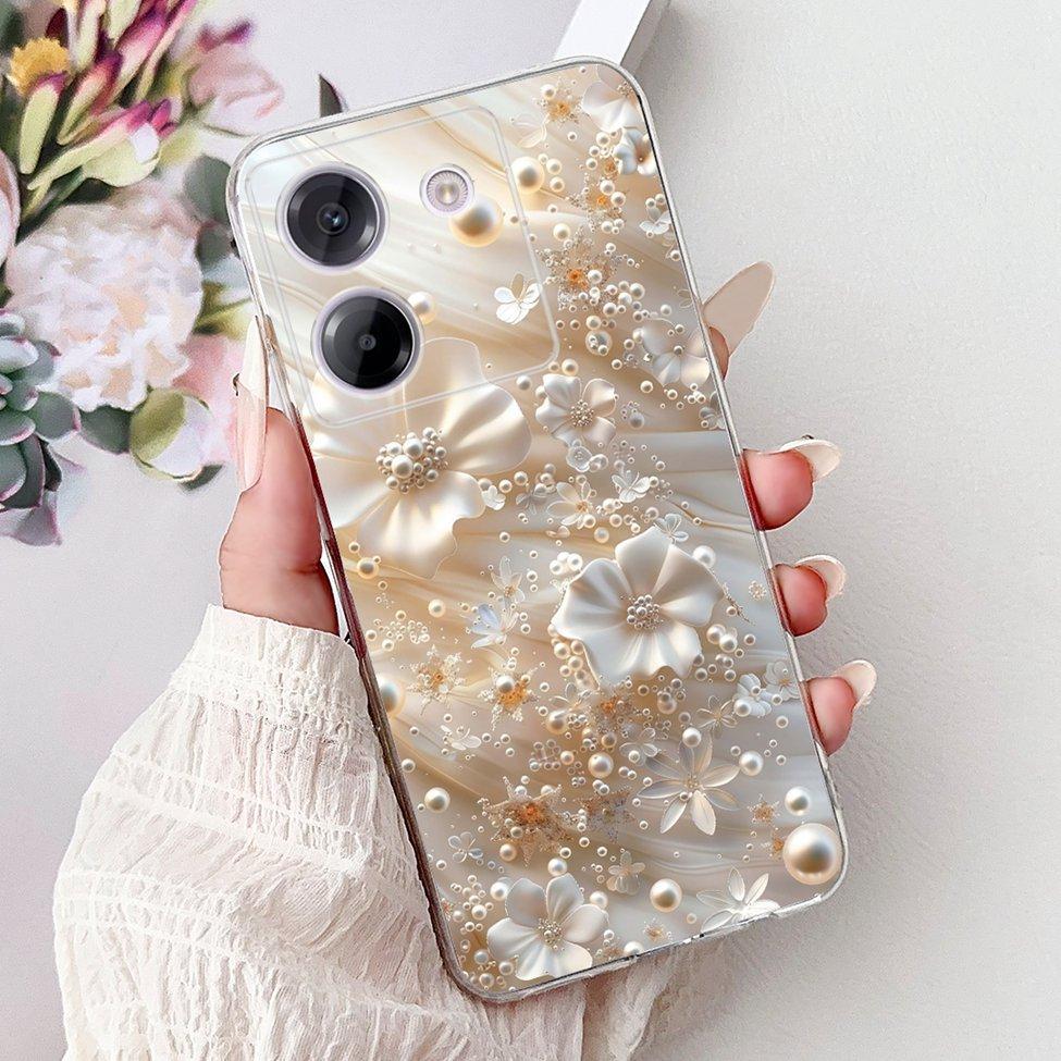 For Xiaomi Poco M7 Pro 5G Case Clear Fashion Luxury Cartoon Funny Cool Painted Soft Phone Case For Poco M7 Pro 5G Back Cover