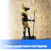פסל אנביס מצרי דמויות אספנות פסל דמות מיסטית מצרית פסלי קישוט לקישוט הבית