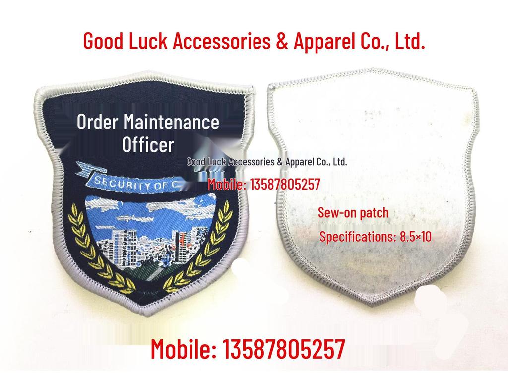 Custom Armband & Shoulder Patch with Hook and Loop Closure - Personalized Name Tag and Numbers