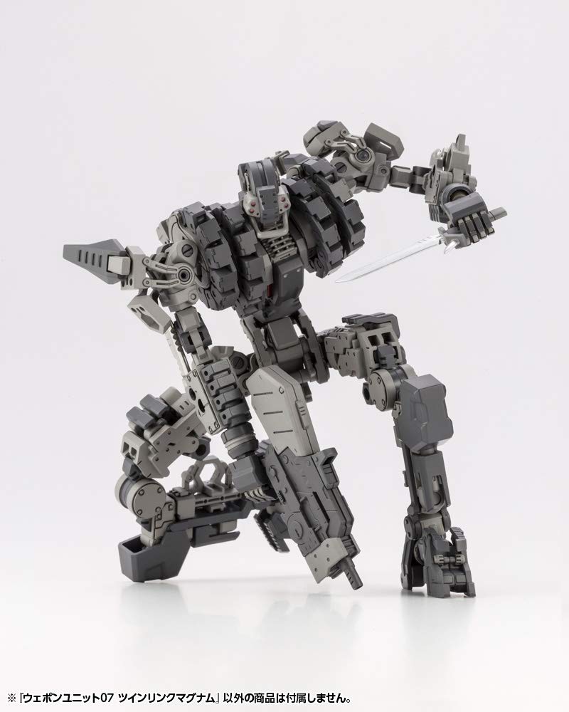 Kotobukiya M.S.G Modeling Support Goods Weapon Unit 07 Twin Link Magnum, Approx. 110mm In Length, Non-Scale Plastic Model