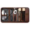 Horsehair Brush & Shoe Polish Set: Black & Colorless Leather Cleaning & Maintenance Kit for Shoes & Jackets