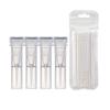 DDS PSC 100 Eyelash Serum, Human Bone Marrow Mesenchymal Stem Cell Culture Medium, 0.5ml X 4 Ampoules, Includes 30 Dedicated Brushes