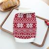PETCIRCLE 2026 Fall Winter Pet Clothes Christmas Sweater Brown Elk Dog Two-Legged Outfit