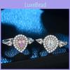Exquisite Pink Diamond Teardrop Wedding Ring For Women With Timeless Appeal