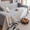EIFLOY-Luxury Patchwork Chenille Sofa Towel, Anti Scratch Couch Chair Cover 3/4/5 Seater Decorative Throw Blanket for All Season