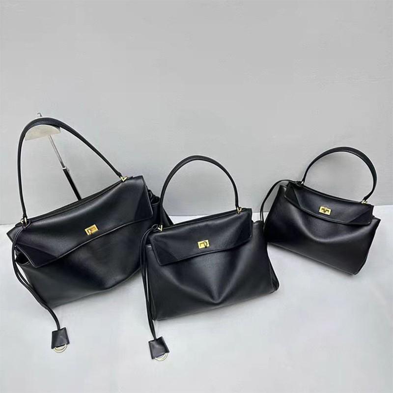Womens Large Genuine Leather Tote Bag Crossbody Shoulder Rodeo Handbag Commute Work
