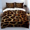 Fantasia maculata di leopardo. Set lenzuola Set copripiumino Copripiumini Federe(1 * Copripiumino 2 * Federe senza imbottitura per piumino)
