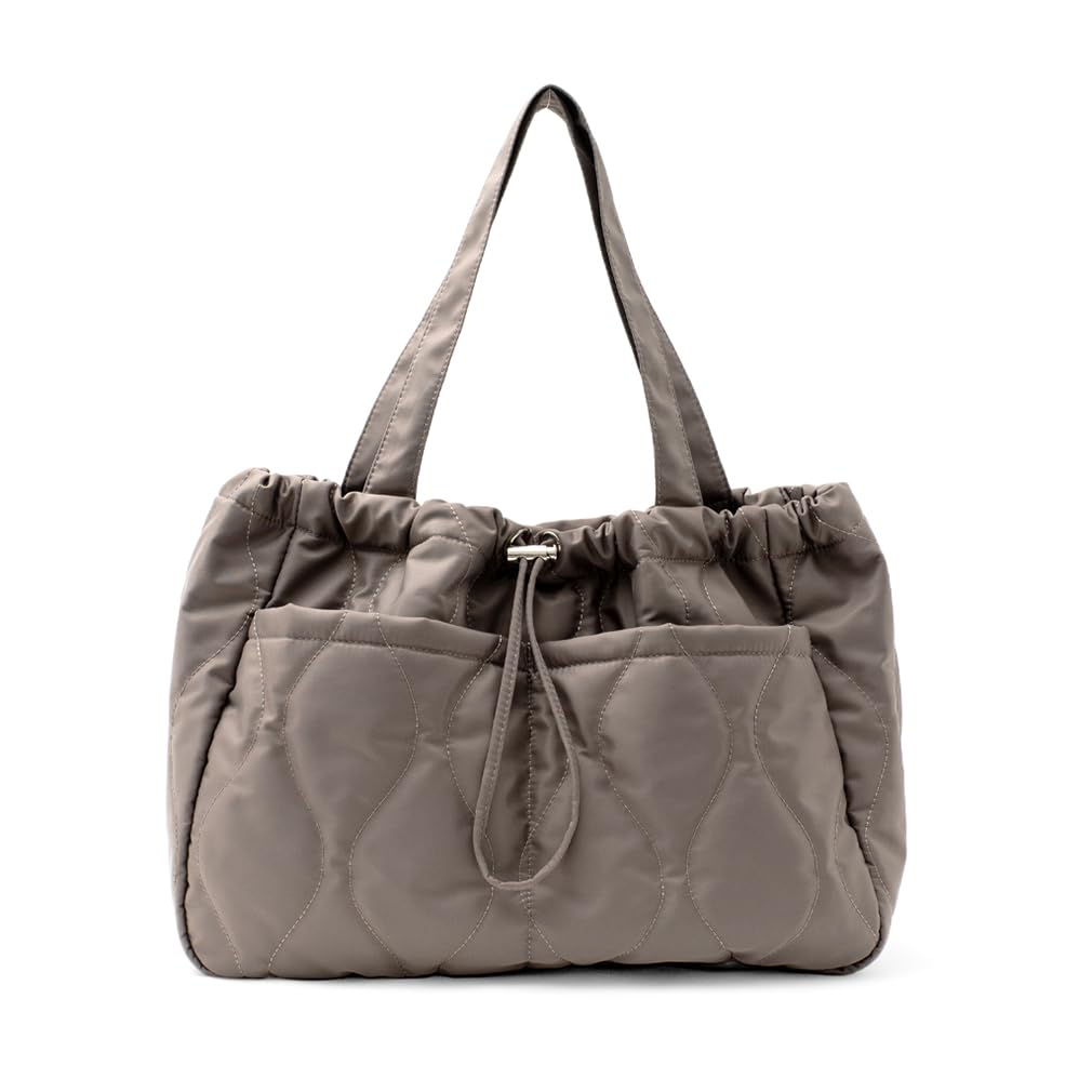 

Сумка-тоут VITAFELICE с передним карманом, женский набор из двух штук inb-90046z (Стеганый Мокко)