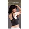 Women Seamless Wireless Plus Size Sports Vest Bra Full Coverage Gather Bust