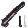 Vibrator Penis Enlargement Sleeve Penis Extender 7cm Dick Reusable Condom Delay Ejaculation Sex Toys For Men Sex Products