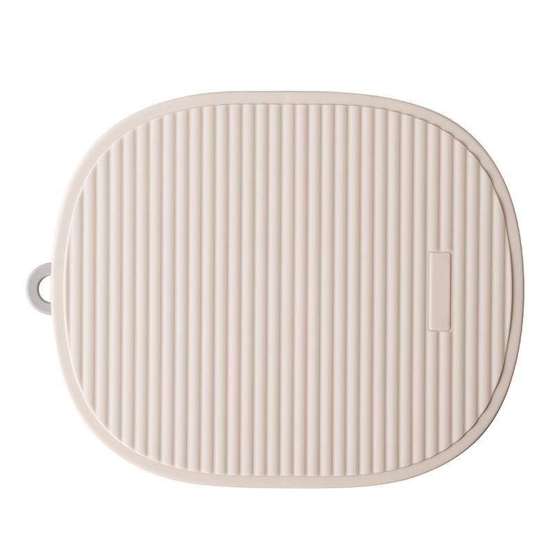 Heat Resistant Silicone Mats, Kitchen & Dining Essential, Saves Your Tables from Stains & Scratches, Dishwasher Safe & Stylish бежевый