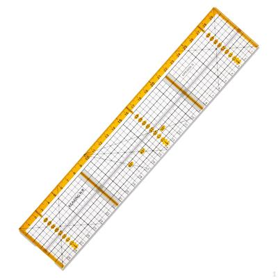 Acryl-Lineal, DIY-Nähbeschläge, Patchwork-Lineal, für Maßmarkierungen, 11,8 Zoll