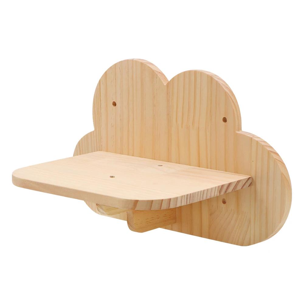 1PC Wall-mounted Cat Furniture Scratcher Hammock Hiding House Bridge Cat Climbing Shelves Cats Gym Playground Claw Grinding Toy