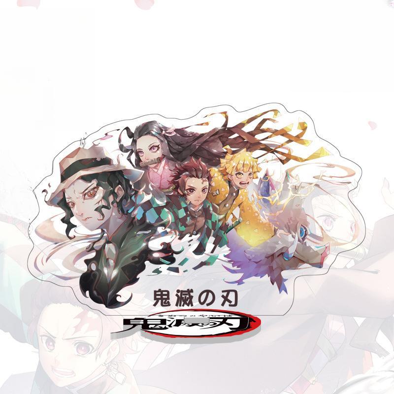 Standee de 16 cm de altura de "Demon Slayer" de Tanjiro y Nezuko - Adorno Acrílico