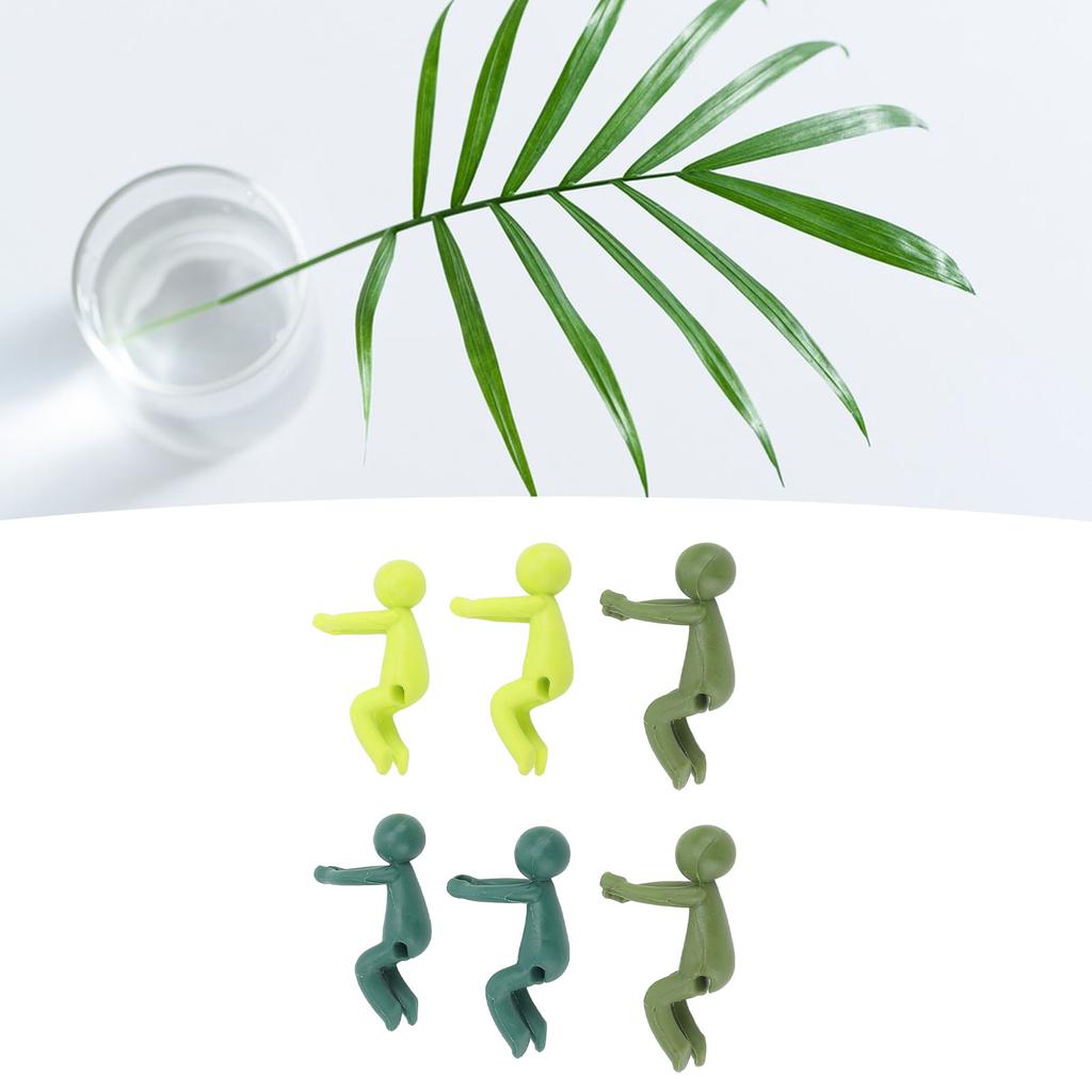 6pcs Plant Propagation Holder Plant Propagation Friends Plant Stem Support for Plants Flowers Vegetables