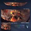 Large Size Anime Laptop Keyboard Desk Pad Luffy Roronoa Zoro NonSlip Mouse Pad High Definition Lock Edge ONE PIECE Mouse Pad