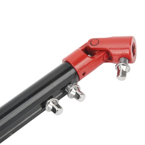 Replacement Drum Drive Shaft Rod, Standard Size, Wear-Resistant Metal Double Pedal (Black)