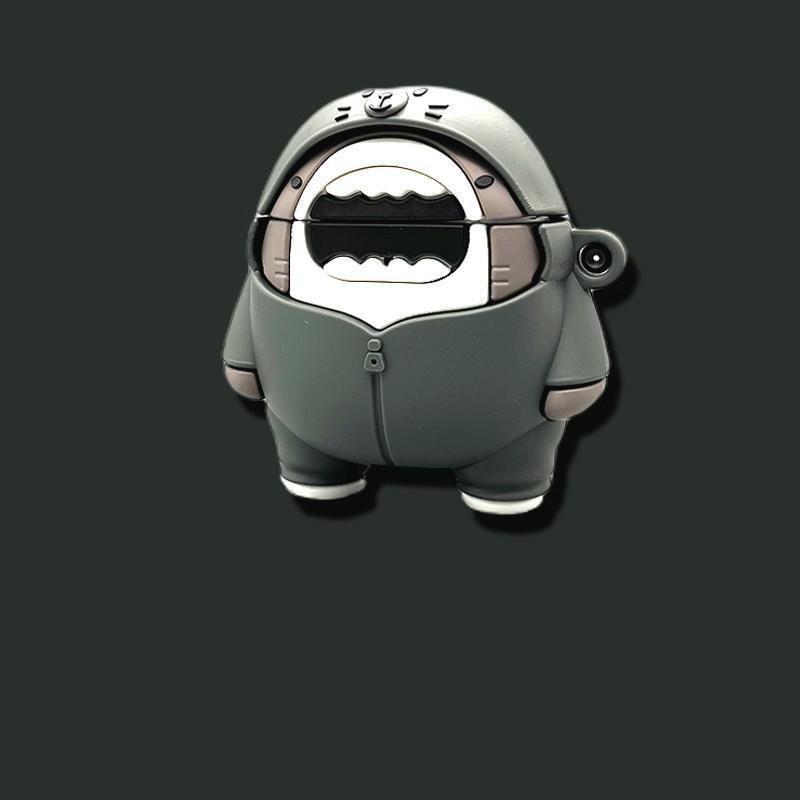 3D-Silikon für OPPO Enco Air-Hülle, Cartoon-Silikon-Schutzhülle für die drahtlose Bluetooth-Kopfhörerhülle von oppo Enco Air2