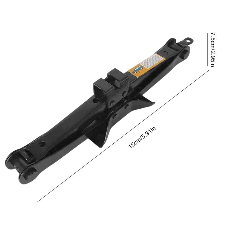 New Car Jack 2T Portable Labor-saving Hand-cranked Car Scissor Jack Car Repair And Tire Replacement Special Tool For Car SUV