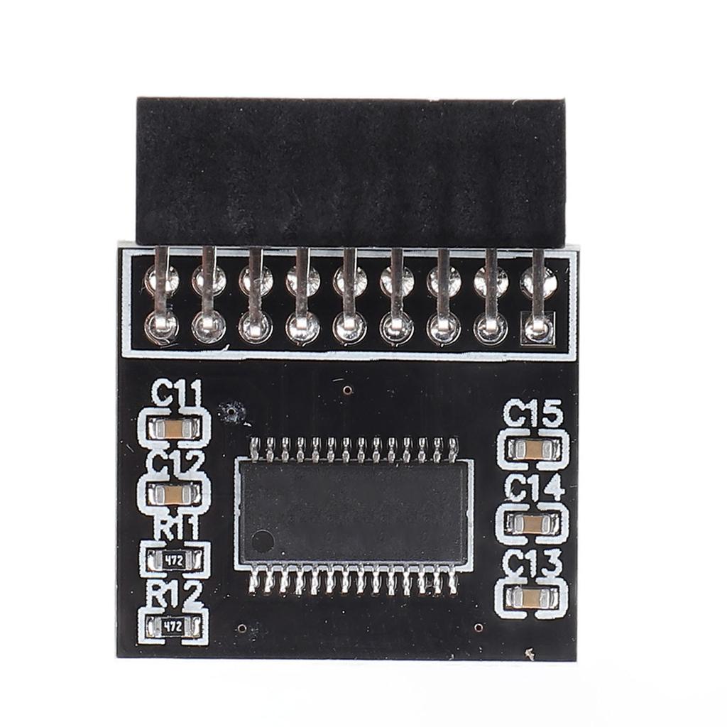 TPM 2.0 Encryption Security Module Motherboard TPM 2.0 LPC 18 Pin Module Remote Card Replacement for Win 10 11