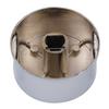 Brand New Stove Rotary Switch Kitchen Accessories Round Knob Silver Zinc Alloy 38*19mm Electric Stove Embedded Hole