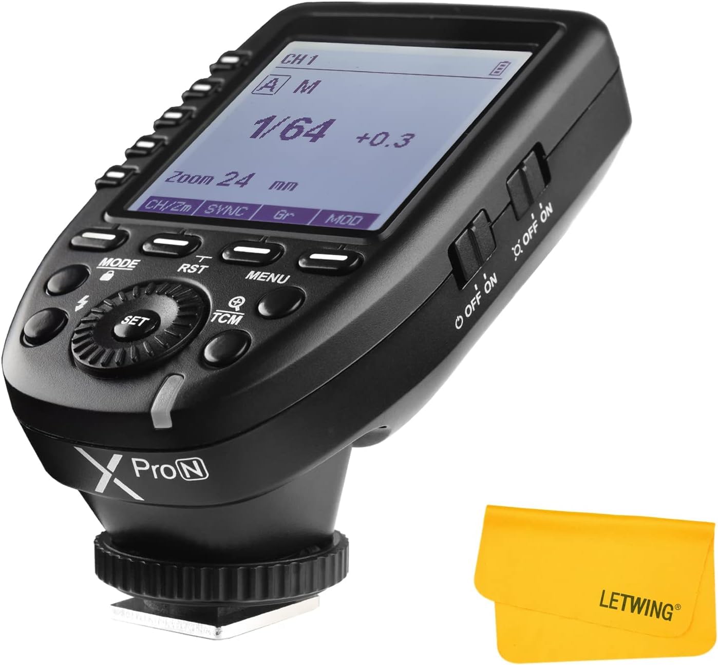 

Conformity Mark Japanese Instruction Manual Godox Transmitter Wireless Flash Trigger High Speed Sync X System Large Screen LCD Screen Transmitter