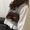 Punk-style Rivet Single-shoulder Bag, Handbag, Cool and Trendy Girl, Underarm Bag, Baguette Bag