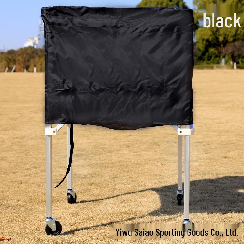 Portable Folding Ball Cart for Basketball, Football, and Volleyball Storage