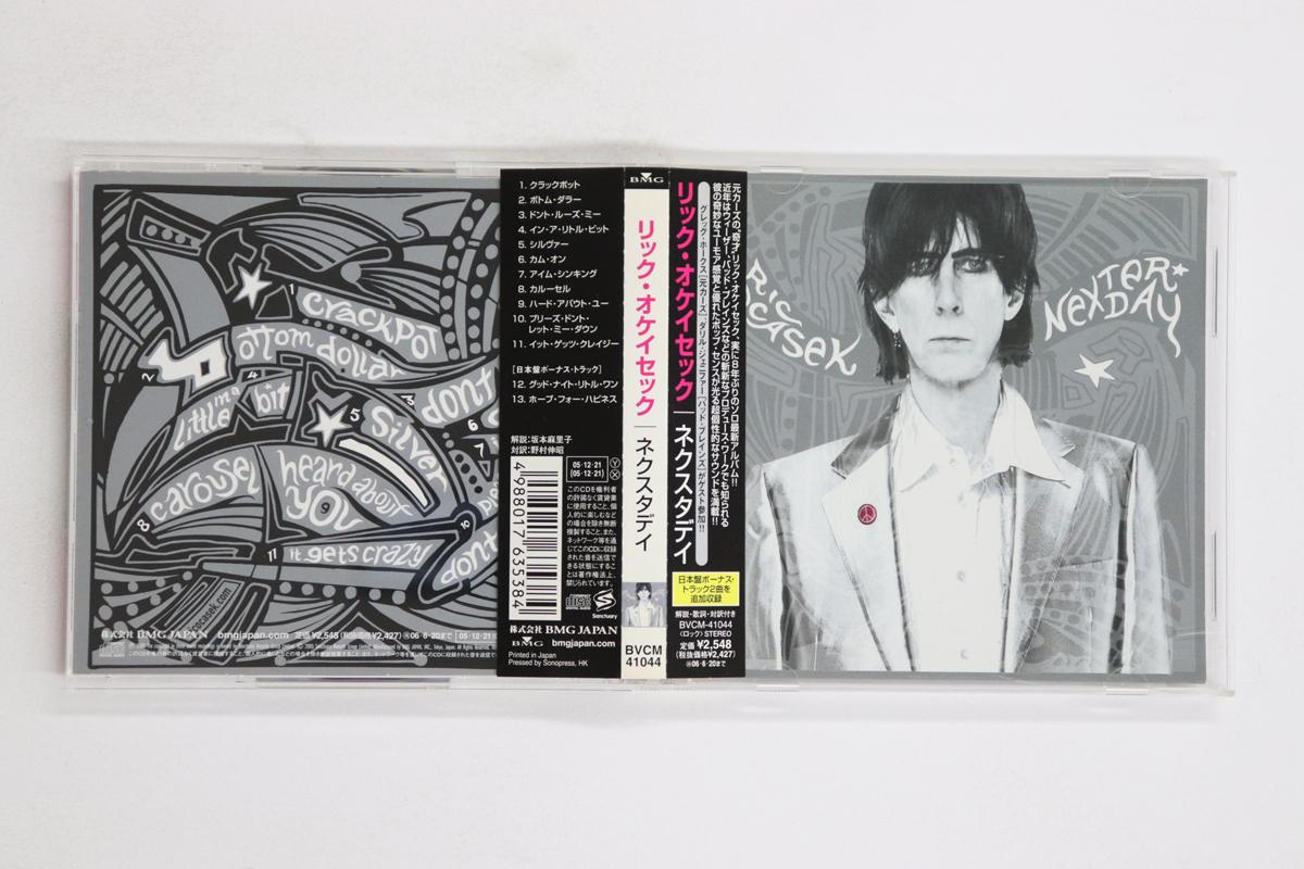 

CD RIC OCASEK - Nexterday BVCM41044 BMG 2005 Japan Obi Rock Used