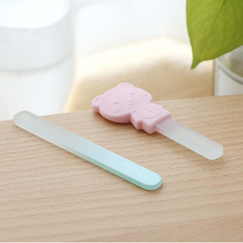 

2 шт. Пилочка для ногтей Стеклянная полоска для ногтей Полировальный блок Шлифовальная полоса Детская тонкая пилочка для ногтей Инструмент для маникюра