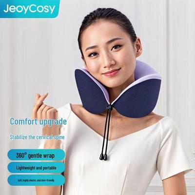 Jiancheng HU1 Memory Foam U-shaped Travel Neck Pillow CN Plug (adapter Included)