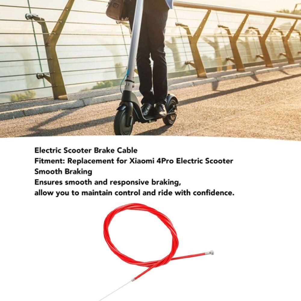 Stainless Steel Electric Scooter Brake Wire Line for Xiaomi 4 Pro Scooter Replacement Accessory